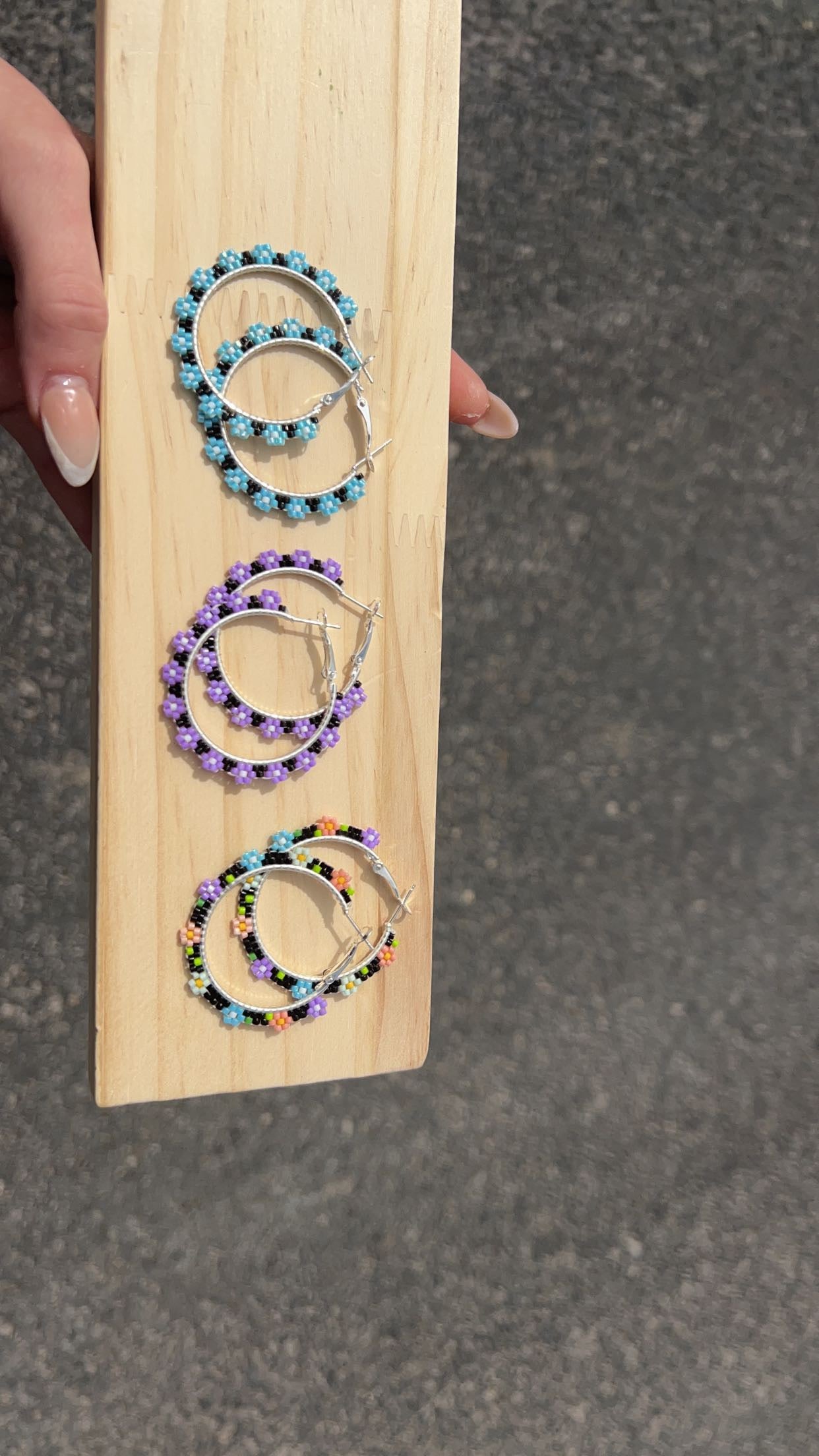 Flower Hoops
